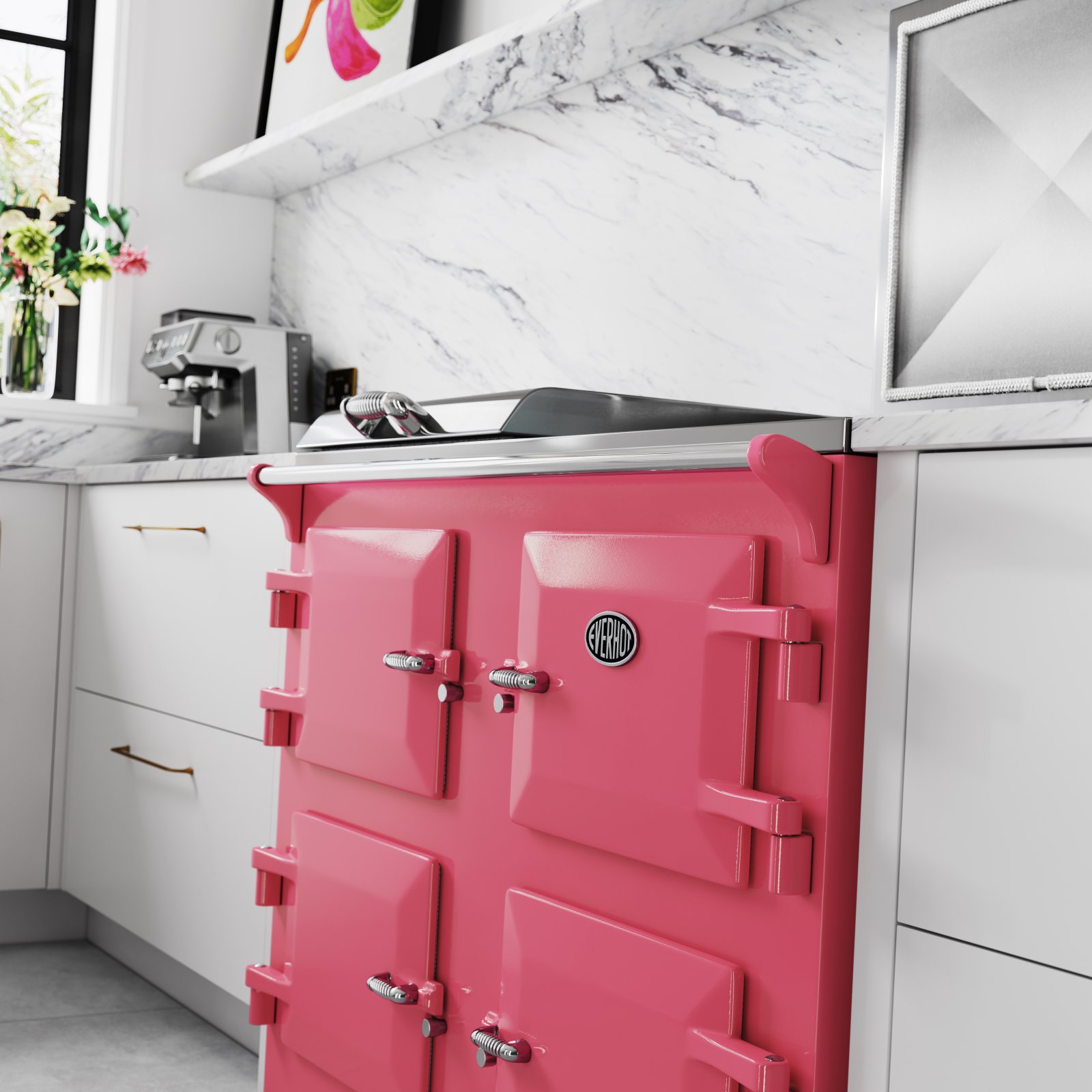 Everhot range cooker