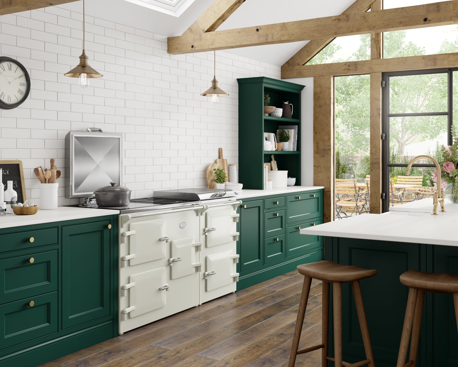 Everhot range cooker