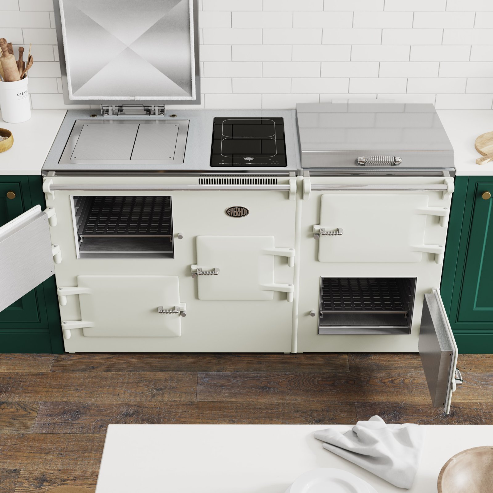 Everhot range cooker