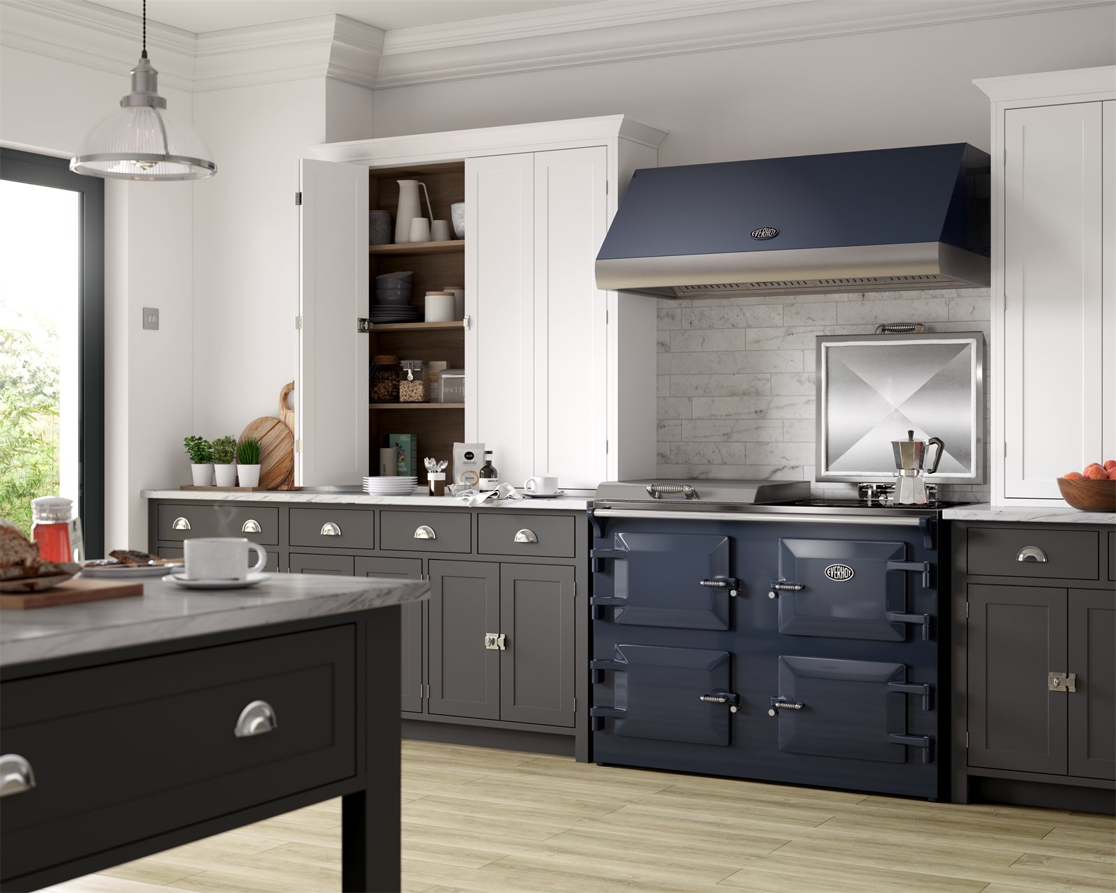 Everhot range cooker