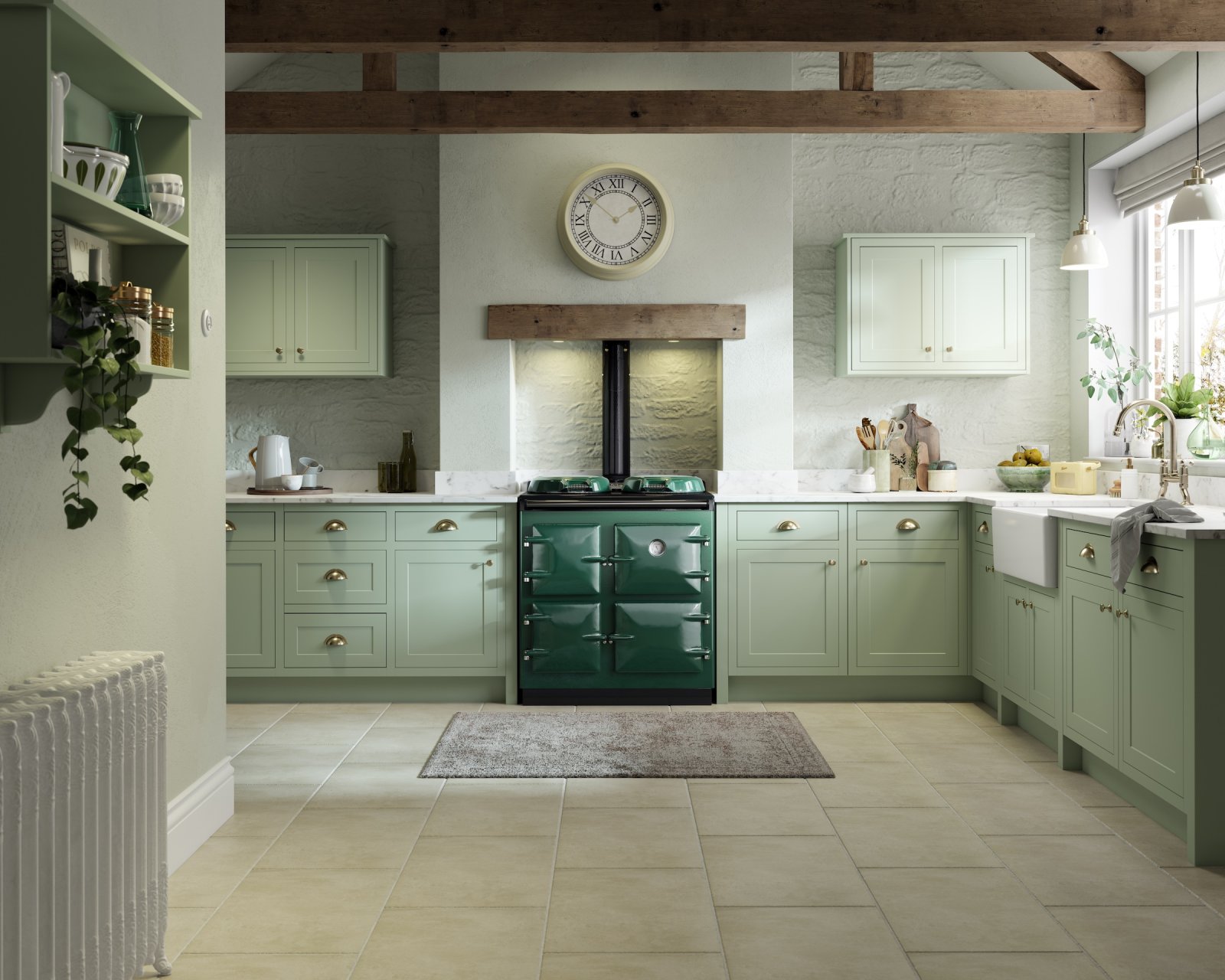 Heritage range cooker