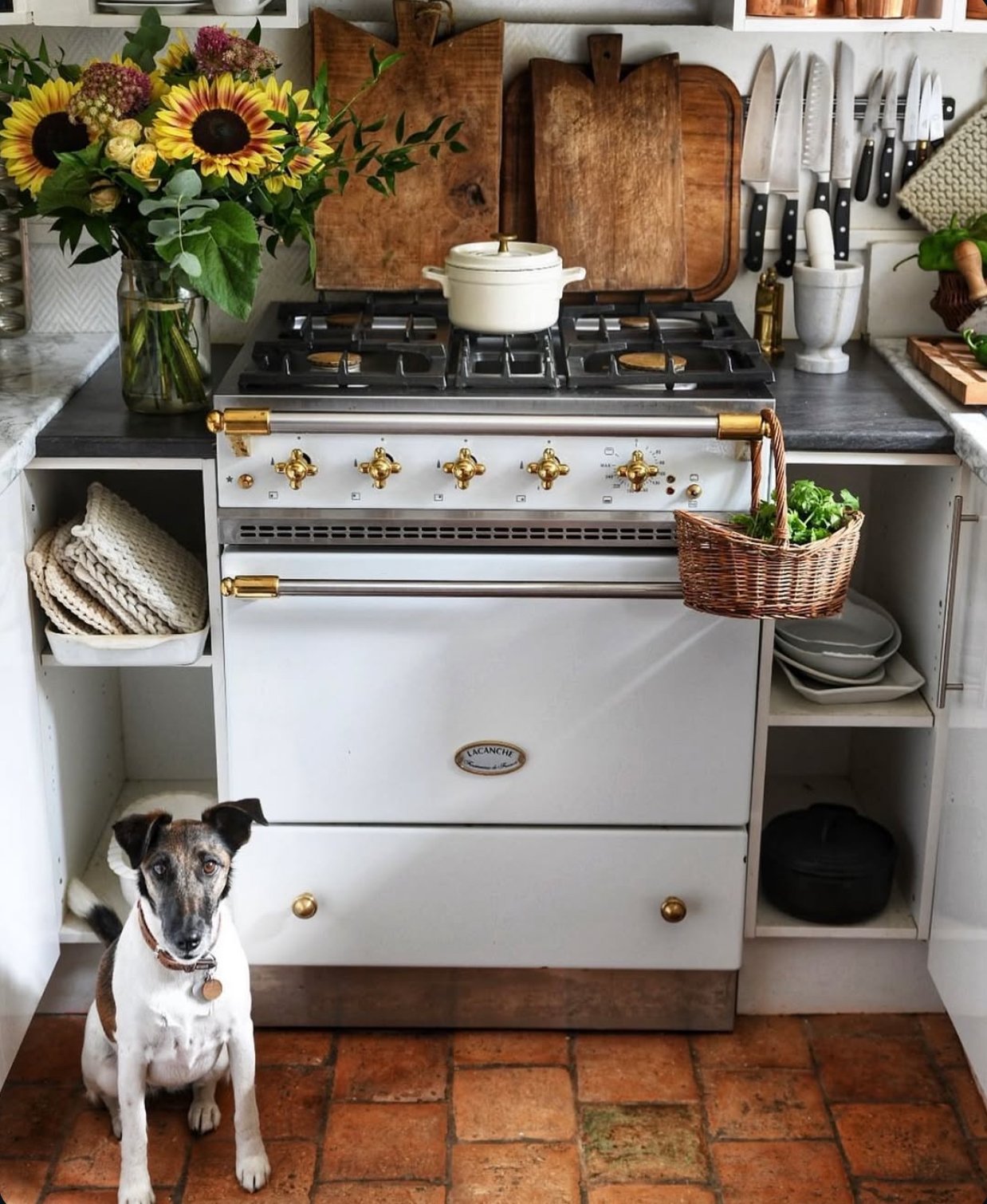 Lacanche range cooker