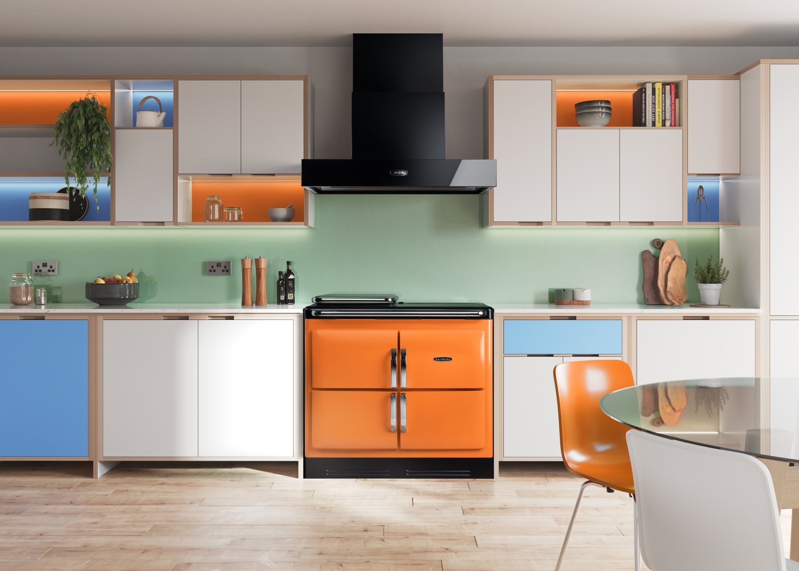 Rayburn range cooker