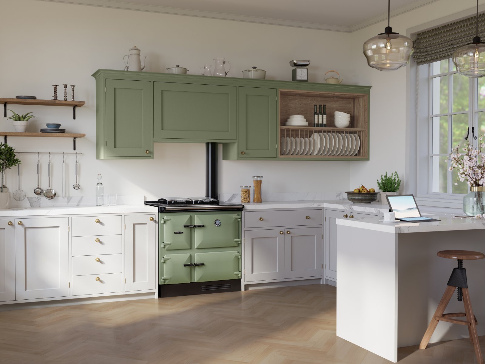 Rayburn range cooker